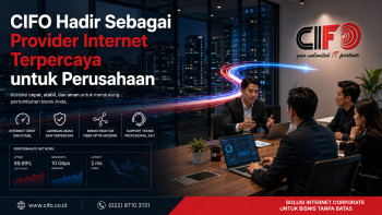 CIFO hadir sebagai provider internet terpercaya untuk perusahaan dengan layanan internet corporate dan jaringan fiber optik berkualitas.