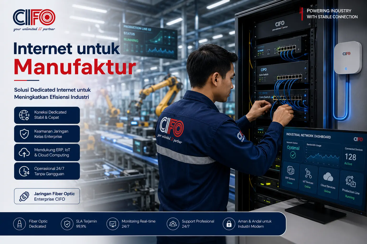 Internet untuk Manufaktur