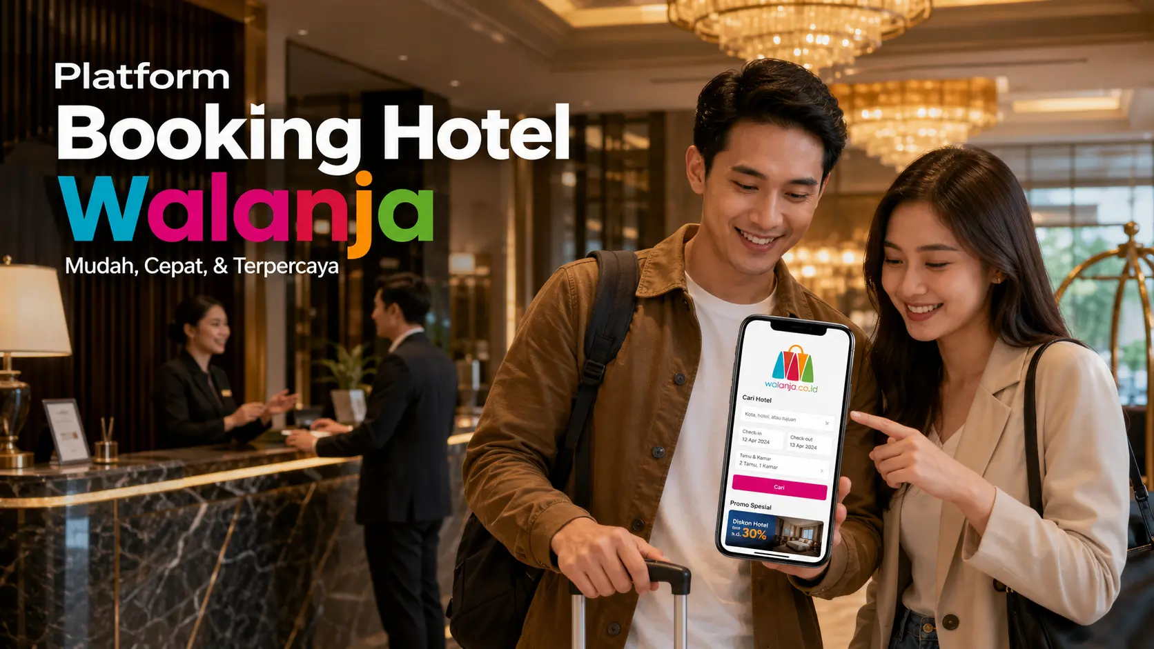 Platform Booking Hotel Walanja memudahkan pengguna menemukan hotel terbaik secara online.
